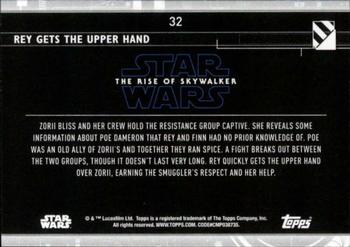 2020 Topps Star Wars: The Rise of Skywalker Series 2  #32 Rey Gets the Upper Hand Back
