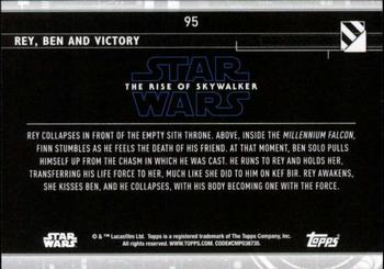 2020 Topps Star Wars: The Rise of Skywalker Series 2  #95 Rey, Ben and Victory Back