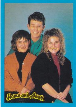 1987 Topps Home and Away #15 Nicolle Dickson / Adam Willits / Sharyn Hodgson Front