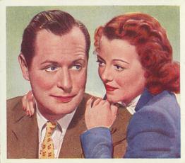 1939 Godfrey Phillips Famous Love Scenes #31 Janet Gaynor / Robert Montgomery Front