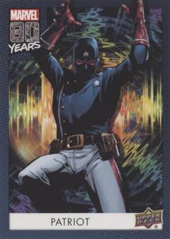 2019 Upper Deck Marvel 80th Anniversary - Color Spike #180 Patriot Front