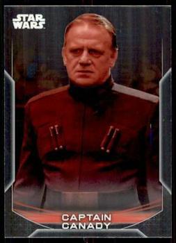 2020 Topps Chrome Star Wars Perspectives Resistance vs. the First Order #33-R Captain Canady Front