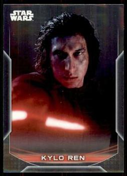 2020 Topps Chrome Star Wars Perspectives Resistance vs. the First Order #42-F Kylo Ren Front