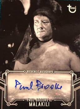 2020 Topps Star Wars Return of the Jedi Black & White - Autographs #NNO Paul Brooke Front