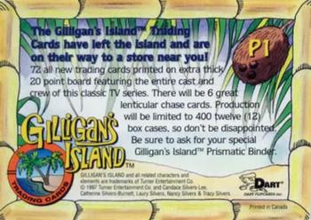 1998 Dart Gilligan's Island - Promos #P1 Cast Back