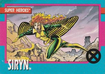 1992 Impel The Uncanny X-Men - Toy Biz #9 Siryn Front