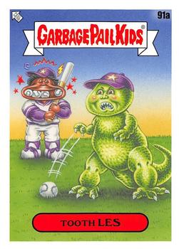 2020 Topps Garbage Pail Kids 35th Anniversary #91a Tooth Les Front