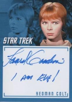 2020 Rittenhouse Star Trek The Original Series Archives & Inscriptions - Autographed Inscriptions #A37 Laurel Goodwin Front