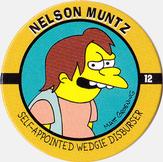 1994 SkyBox The Simpsons Skycaps #12 Nelson Muntz Front