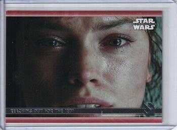 2020 Topps Star Wars: The Rise of Skywalker Series 2  - Red #88 Reaching out for the Jedi Front