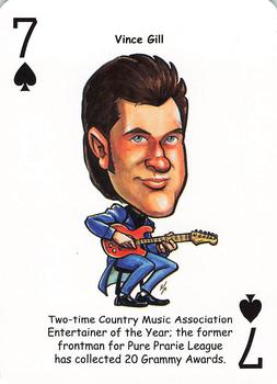 2019 Hero Decks Country Music Legends Playing Cards #7♠ Vince Gill Front