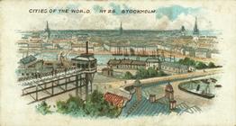 1900 Player's Cities of the World #25 Stockholm Front