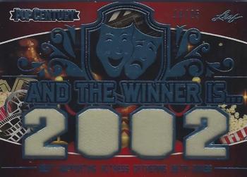 2020 Leaf Metal Pop Century - And The Winner Is... Platinum #ATW-01 Catherine Zeta-Jones Front
