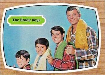 1970 Topps The Brady Bunch Test Issue #3 The Brady Boys Front