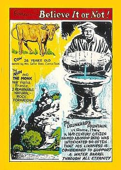 1970 Rainbo Ripley's Believe It or Not #33 Cow Front