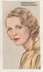 1935 Gallaher Stars of Screen & Stage #38 Margaret Bannerman Front