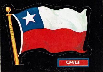 1970 O-Pee-Chee Flags of the World #48 Chile Front