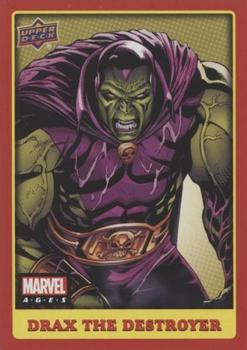 2020 Upper Deck Marvel Ages #207 Drax The Destroyer Front