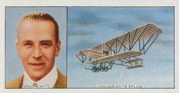 1936 Carreras Famous Airmen & Airwomen #7 Claude Grahame-White Front