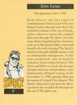1995 Will Eisner's The Spirit #9 Ellen Dolan Back