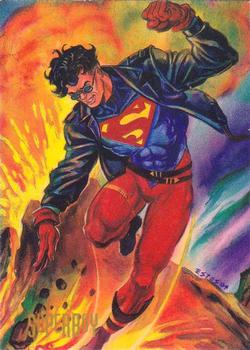 1995 DC Comics Pepsi #3 Superboy Front