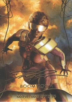 2020 SkyBox Marvel Masterpieces - Gold Foil #78 Boom Boom Front
