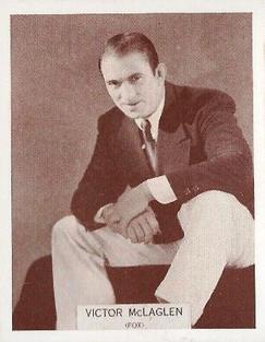 1933 Wills's Famous Film Stars (Medium Size) #83 Victor McLaglen Front