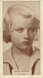 1933 Wills's Famous Film Stars (Small Images) #2 Joan Marsh Front