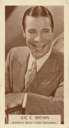 1933 Wills's Famous Film Stars (Small Images) #39 Joe E. Brown Front