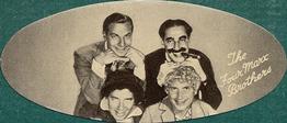 1934 Carreras Film Stars #35 The Four Marx Brothers Front
