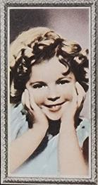 1936 Godfrey Phillips Stars of the Screen - Embossed #25 Shirley Temple Front