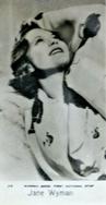 1939 C & T Bridgewater Film Stars (7th Series) #34 Jane Wyman Front
