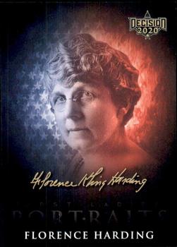 2020 Decision 2020 - First Lady Portraits #FLP6 Florence Harding Front