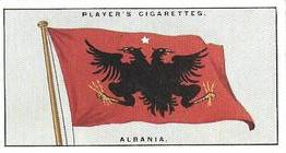1928 Player's Flags of the League of Nations #2 Albania Front