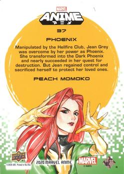 2020 Upper Deck Marvel Anime - Hyper Mosaic #37 Phoenix Back