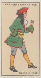 1924 Carreras Figures of Fiction #7 Captain Hook Front
