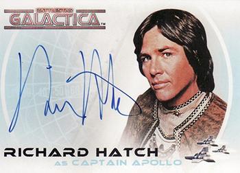 2004 Rittenhouse The Complete Battlestar Galactica - Autographs #A1 Richard Hatch Front