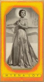 1937 Bunte Filmbilder Series 2 #262 Myrna Loy Front