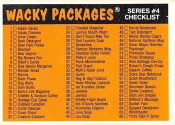 1988 O-Pee-Chee Wacky Packages #65 Windchester Back