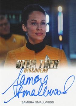 2020 Rittenhouse Star Trek Discovery Season Two - Autographs (Full Bleed Design) #NNO Samora Smallwood Front