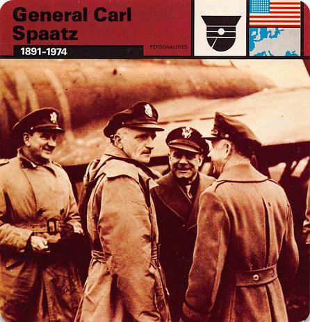1977 Edito-Service World War II - Deck 33 #13-036-33-01 General Carl Spaatz Front
