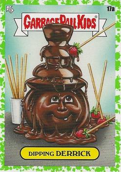 2021 Topps Garbage Pail Kids: Food Fight! - Booger Green #17a Dipping Derrick Front