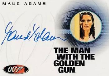 2007 Rittenhouse The Complete James Bond 007 - 40th Anniversary Autographs #A55 Maud Adams Front