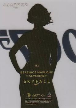2012 Rittenhouse James Bond 50th Anniversary Series 2 - Skyfall Posters #SF2 Severine Back