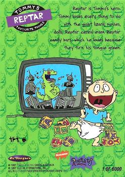 1997 Tempo Rugrats - Tommy's Favourite Things #TFT6 Reptar Back