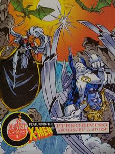 1996 Nerds X-Men Series 2 #6 Archangel vs. Storm Front