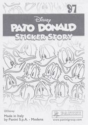 2019 Panini Disney Donald Duck Sticker Story 85 Years #97 Sticker 97 Back