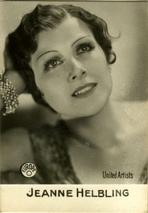 1931 Orami Filmfotos #4 Jeanne Helbling Front