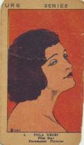 1920 W538 Strip Cards #4 Pola Negri Front