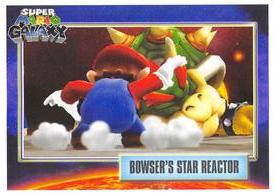 2009 Enterplay Super Mario Galaxy Stickers #146 Bowser's Star Reactor Front